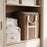 50x50x60cm Non-Woven Fabric Large Capacity Storage Bag with Handles for Clothes Bedding - Brown - 6