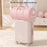 Size XL 46x76cm Cylindrical Sateen Storage Bag Large Capacity Roll-Up Quilt Clothes Organizer - Grey - 4