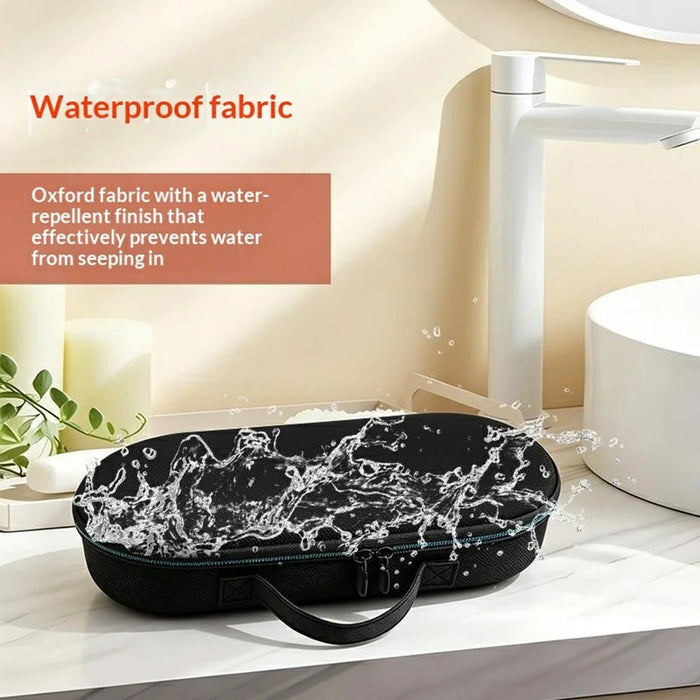 Storage Case for Dyson Supersonic Travel HD19 Hair Dryer Oxford Fabric EVA Portable Cover Storage Bag - Black - 7