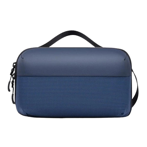 Accordion Style Storage Bag Multi-Compartment Waterproof Large Capacity Travel Organizer for Gadgets - Blue - 1