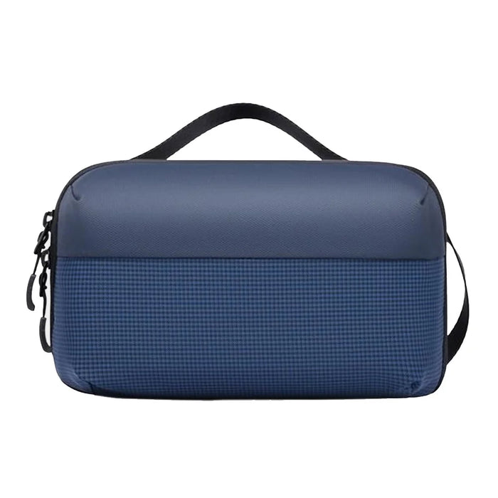 Accordion Style Storage Bag Multi-Compartment Waterproof Large Capacity Travel Organizer for Gadgets - Blue - 1