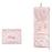 3 Compartments Travel Organizer Bag Foldable Hanging Storage Bag - Pink - 1