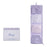 4 Compartments Travel Organizer Bag Foldable Hanging Storage Bag - Purple - 1