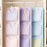4 Compartments Travel Organizer Bag Foldable Hanging Storage Bag - Purple - 5