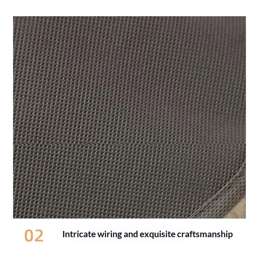Size L 29x80cm Non-Woven Fabric Wig Storage Bag Dust-Proof with Viewing Window and Hook - Black - 7