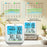 TS-8085 Wireless Weather Station Color Screen Indoor Outdoor Temperature Humidity Clock - White - 5