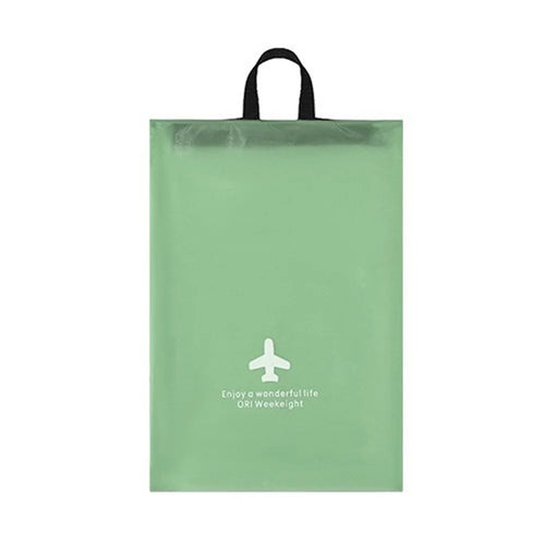 Size S Waterproof Travel Bag Wet Dry Storage Pouch with Handle for Sports Swimming Outdoor - Green - 1