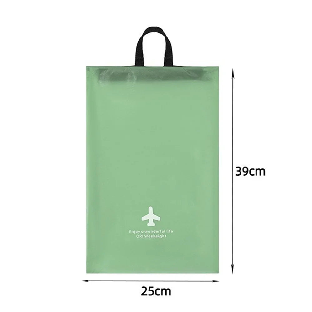 Size M Waterproof Travel Bag Wet Dry Storage Pouch with Handle for Sports Swimming Outdoor - Green - 6