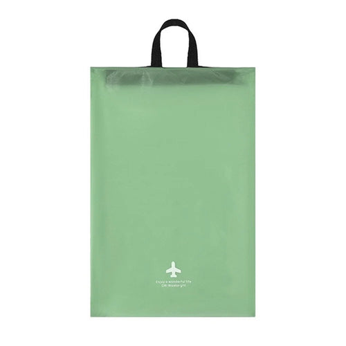 Size L Waterproof Travel Bag Wet Dry Storage Pouch with Handle for Sports Swimming Outdoor - Green - 1