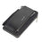 BAELLERRY S1081 PU Leather Men Clutch Bag Large Capacity Zipper Long Wallet with Wrist Strap - Black - 1