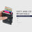 BAELLERRY K9148 RFID Blocking Litchi Texture PU Leather + Aluminum Alloy Case Credit Card Holder Automatic Pop Up Wallet - Black - 5