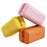 FUNGOOFUN Rectangle Shape Digital Accessories Storage Case Mouse Power Bank Cable Charger EVA Carrying Bag - Orange - 7