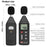 TASI TA8152B LCD Display Digital Sound Level Meter Audio Detector Noise Volume Decibel Tester Support Computer Connection - 4