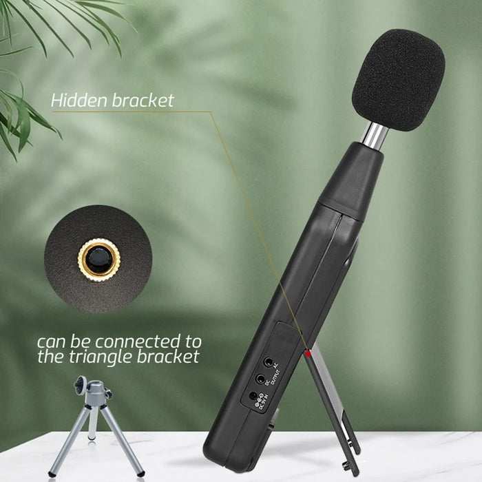 TASI TA8152B LCD Display Digital Sound Level Meter Audio Detector Noise Volume Decibel Tester Support Computer Connection - 7
