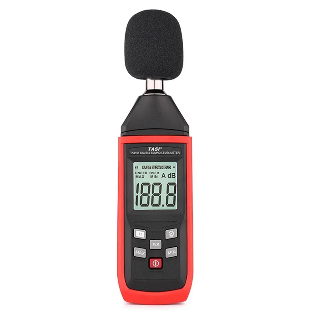 TASI TA8151 High Precision LCD Display Digital Sound Level Meter Noise Measuring Volume Decibel Tester - 1