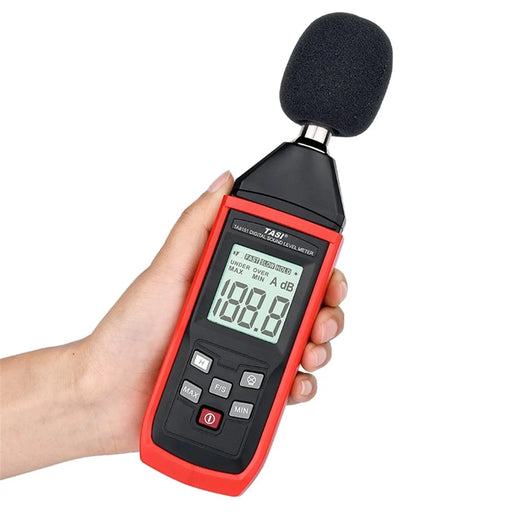 TASI TA8151 High Precision LCD Display Digital Sound Level Meter Noise Measuring Volume Decibel Tester - 2
