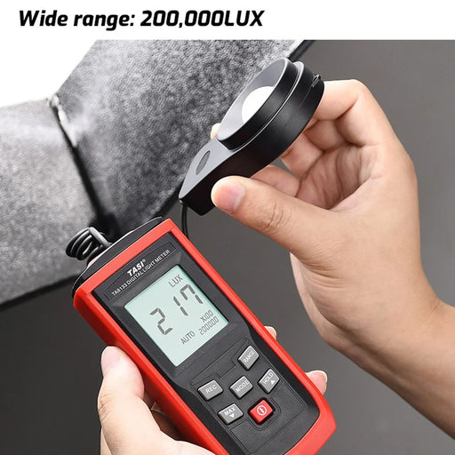 TASI TA8133 High Precision Light Meter 0.1-200000 Lux Digital Luxmeter Integrated Illuminometer Photometer Tester - 2