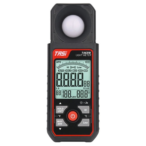 TASI TA631B Digital Light Meter Photography Luxmeter 0.1-300000LUX Illuminometer Lux / FC Measure Photometer Tester - 1