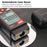 TASI TA501A Handheld Digital Tachometer 2.5-99999RPM Non-contact Rotation Speed Meter for Motors Fans - 4