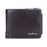 BAELLERRY D9190 Horizontal Tri-fold Short Wallet PU Leather Card Holder Pouch Zipper Coin Purse - Coffee - 2