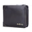 BAELLERRY D9190 Horizontal Tri-fold Short Wallet PU Leather Card Holder Pouch Zipper Coin Purse - Coffee - 3
