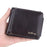 BAELLERRY D9190 Horizontal Tri-fold Short Wallet PU Leather Card Holder Pouch Zipper Coin Purse - Coffee - 7