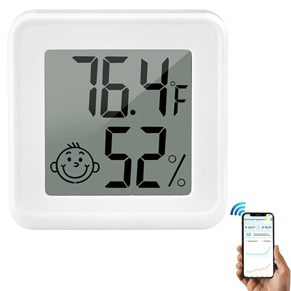 YZ6045 Bluetooth-compatible Thermometer Hygrometer Smart Digital Mini Indoor Wireless Temperature Humidity Sensor - 1