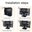 Travel Carrying Bag for Desktop Computer Monitor, Protective Storage Bag Monitor Dust Cover with Carry Handle - Black - 3