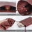 8860 Vertical Style Cowhide Leather Shoulder Bag Wallet Coin Card Phone Pouch with Long Strap - Red - 2