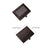 CHANPINCL CLQ320B Cowhide Leather RFID Blocking Small Wallet Zipper Coin Purse with Removable Card Holder - Coffee - 5