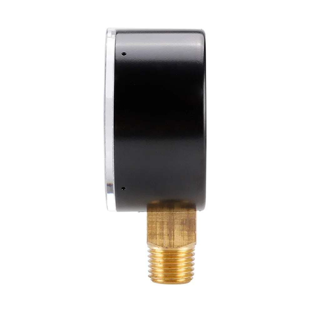 TS-50-4bar 50mm Manometer 0-60psi  /  0-4bar Dual Scale Water Pressure Dial 1 / 4 NPT Hydraulic Pressure Gauge - 2