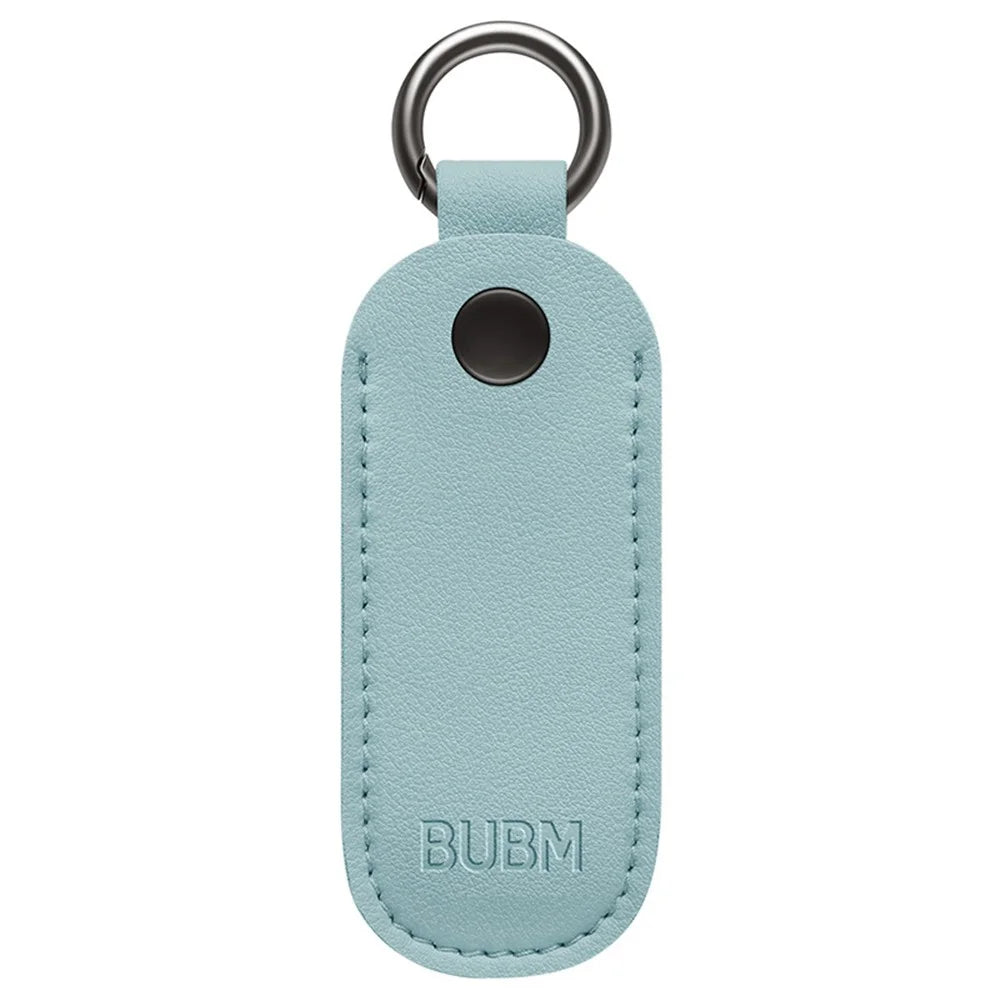 BUBM BM01238020 Cable Management Sleeve Data Cord Organizer Cover Bag Storage Pouch for Key, Smart Bluetooth-compatible Finder and Small Items - Water Blue - 1