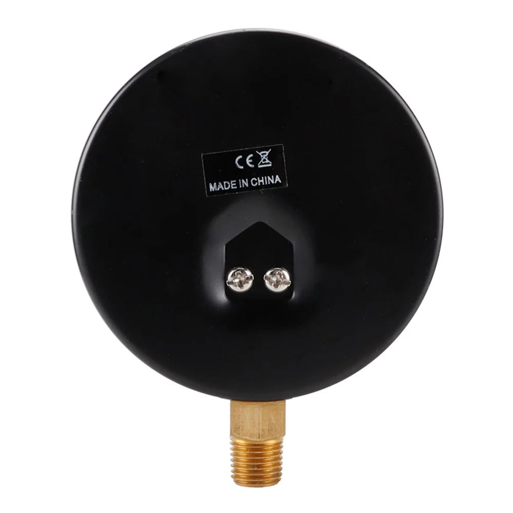 TS-Y91 Large 90mm Dial Oil Gas Pressure Gauge 0-300 PSI / 0-2000 KPA Range Dual Scale Water Pressure Gauge - 3