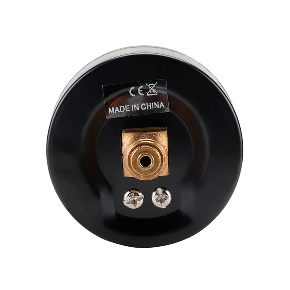 TS-60-6bar High Precision 60mm Large Dial Pressure Gauge 0-6 Bar Water / Gas / Air Pressure Measurement Tool with 1 / 4'' NPT Bottom Mount - 3