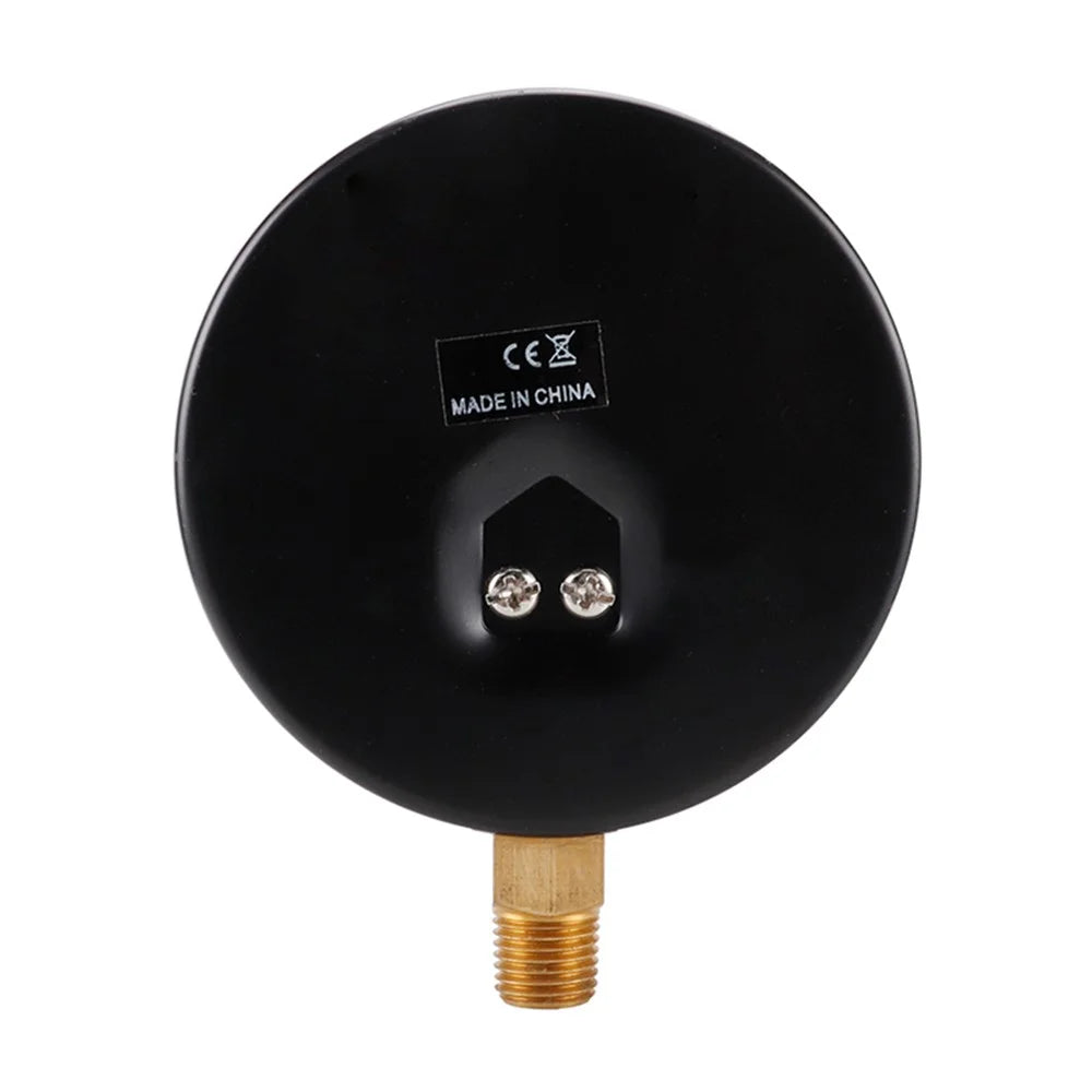 TS-Y90 90mm Large Dial Oil Gas Pressure Gauge 0-300 PSI / 0-2000 KPA / 0-20 Bar Water Pressure Gauge - 4