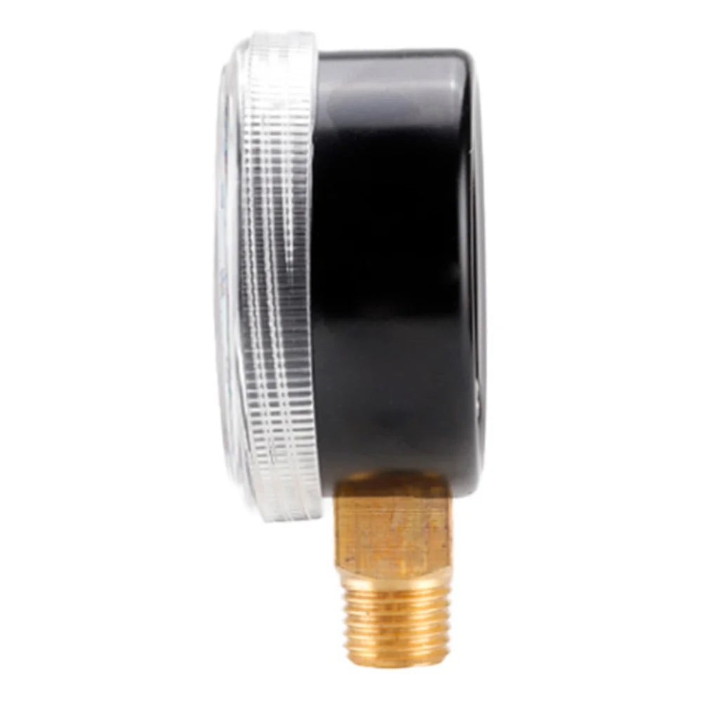 TS-Y50-600psi Dual Scale Water Vacuum Pressure Gauge High Precision Gas Air Pressure Gauge 1 / 4'' NPT Bottom Mount - 6