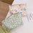 518 Flower Pattern Canvas Makeup Cosmetic Bag Travel Toiletry Organizer Storage Pouch - Pink - 5
