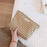 75 Retro Makeup Bag Houndstooth Pattern Toiletries Cosmetic Carrying Bag Organizer Storage Pouch for Travel - Khaki Big Grid - 5