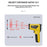 MESTEK 800C Handheld Infrared Temperature Measurer High-Precision Industrial Temp Humidity Meter Portable Thermometer with 12-Point Laser Positioning - 5