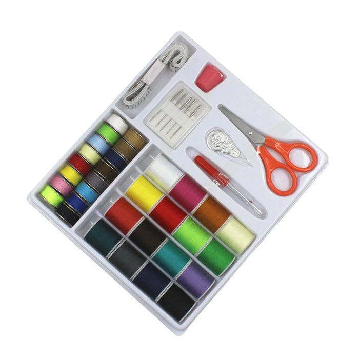 Sewing Needle Thread Kit 16-Color Threads Hand Sewing Supplies Set for Adults Beginners Sew Repair Kit - 1