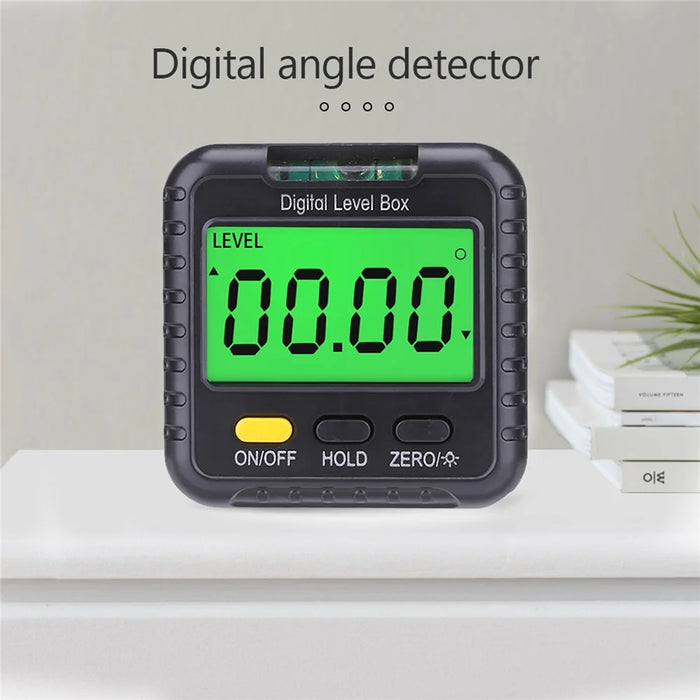 Digital Level Angle Detector Angle Gauge with Bubble, Angle Measuring Tool for Carpentry, Building - 4
