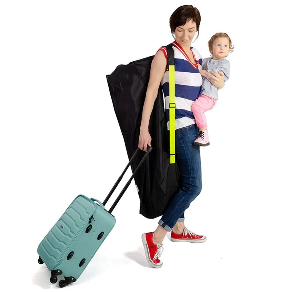 KG0213 Baby Stroller Travel Carry Bag Extra Large Shoulder Bag Stroller Storage Pouch - 3