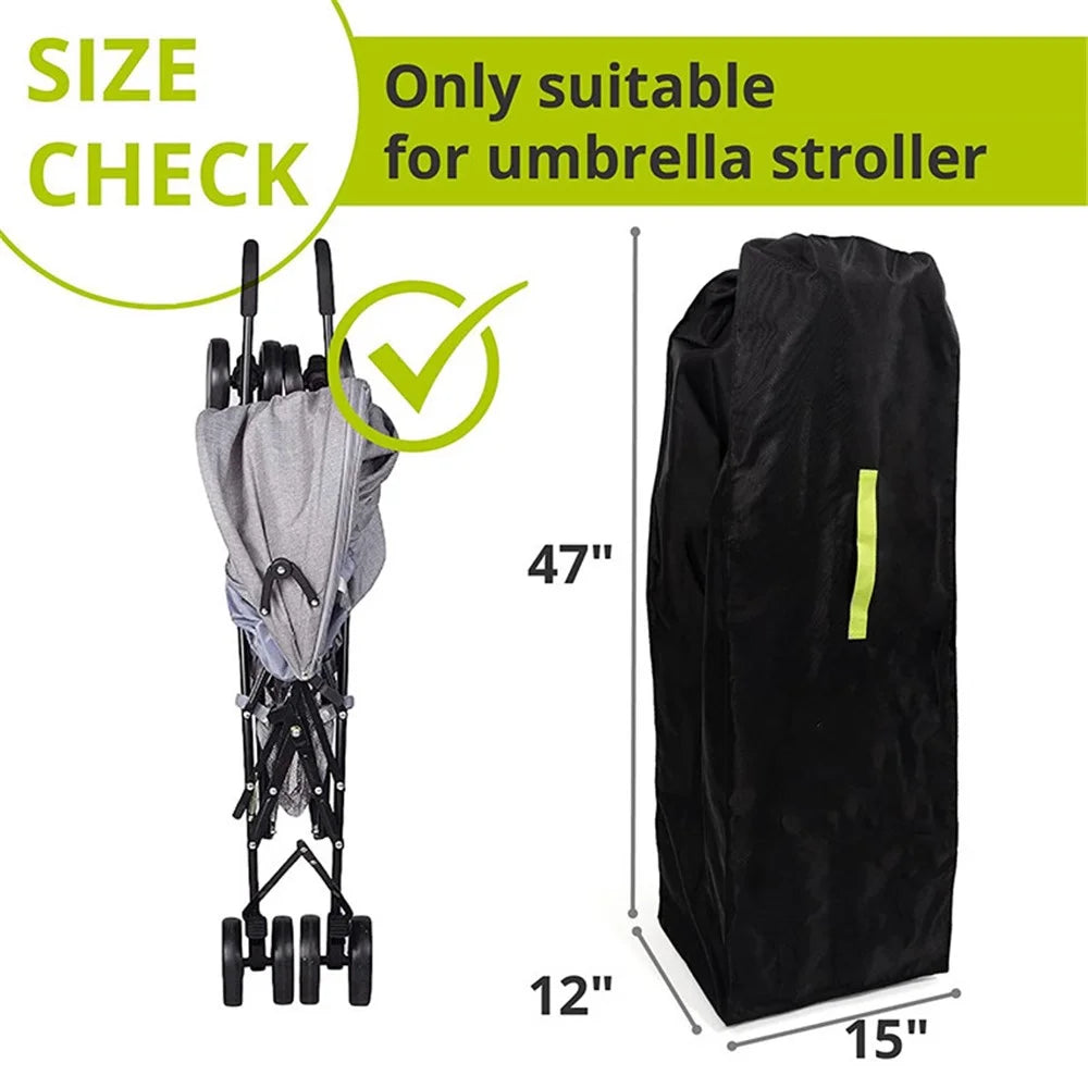 KG0213 Baby Stroller Travel Carry Bag Extra Large Shoulder Bag Stroller Storage Pouch - 5