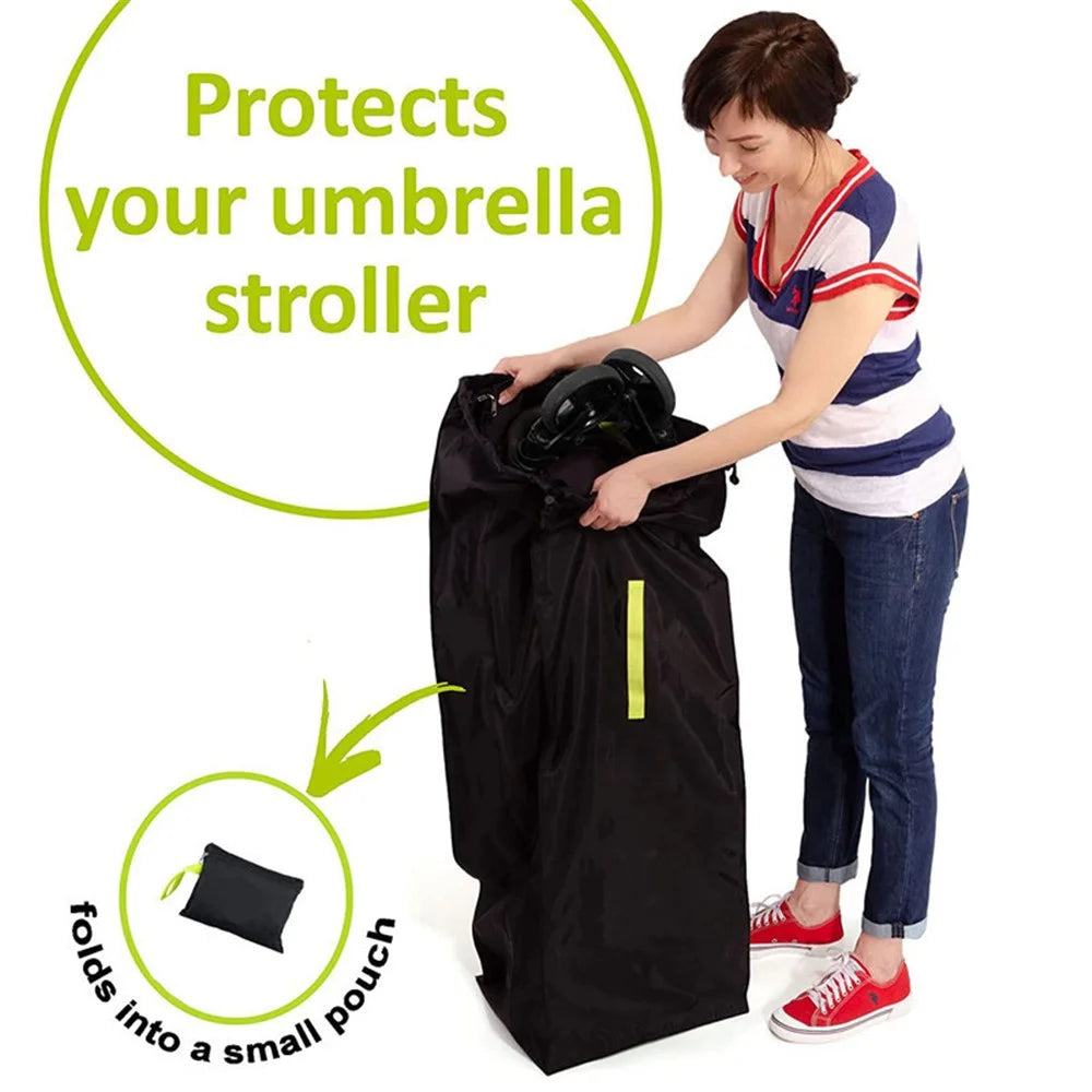 KG0213 Baby Stroller Travel Carry Bag Extra Large Shoulder Bag Stroller Storage Pouch - 6