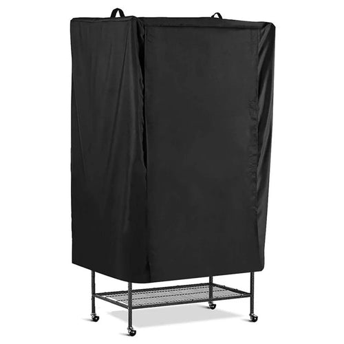 KG0210 80x54x120CM Universal Large Bird Cage Cover Black-Out Small Animal Cage Protection Cover for Pets Good Night - 1