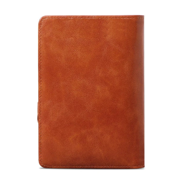 SUNICETY S3121 RFID Blocking Document Bag Waterproof Storage Pouch for Document, Bank Deposit, Passport, Cards - Brown - 2