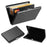 Card Holder Storage Office Solid Aluminum Alloy Credit Card Case Wallet Business Card Holder Box - Black - 2
