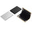 Card Holder Storage Office Solid Aluminum Alloy Credit Card Case Wallet Business Card Holder Box - Black - 5