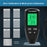 HW300-MINI Coating Thickness Gauge for FE / NFE Coating Thickness Meter Digital Display Measure Device - Black - 3