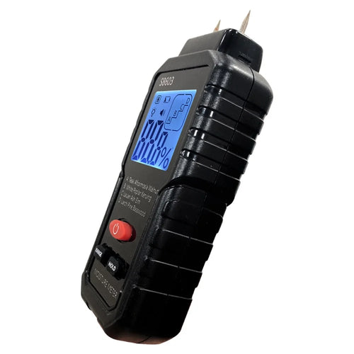 S8603 Digital Wood Moisture Meter Two Pins Wall Moisture Detector Paper Humidity Tester (No Battery) - 1